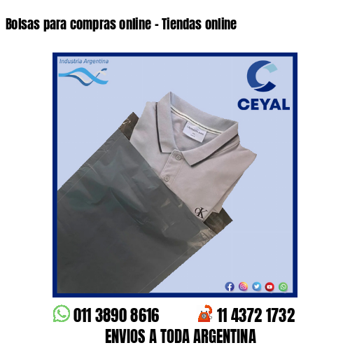 Bolsas para compras online - Tiendas online