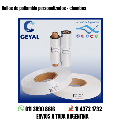 Rollos de poliamida personalizados – chombas