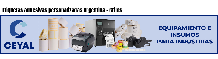 Etiquetas adhesivas personalizadas Argentina - Grifos