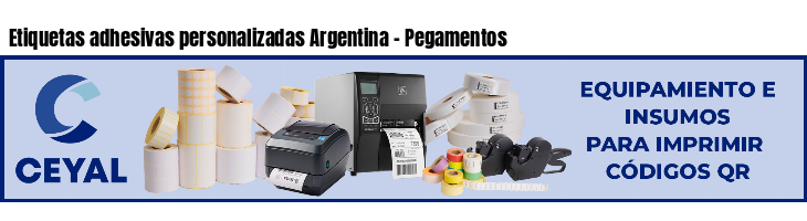 Etiquetas adhesivas personalizadas Argentina - Pegamentos