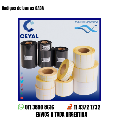 Codigos de barras CABA