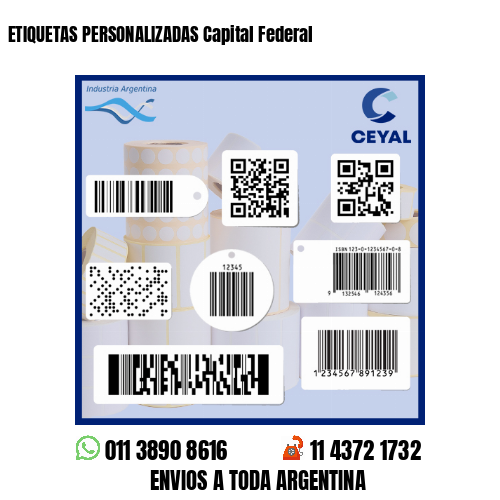 ETIQUETAS PERSONALIZADAS Capital Federal 