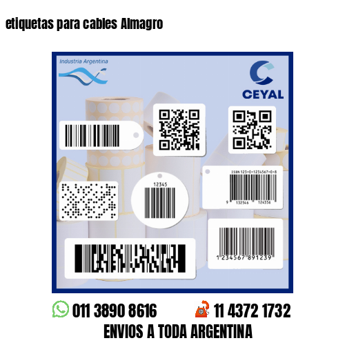 etiquetas para cables Almagro