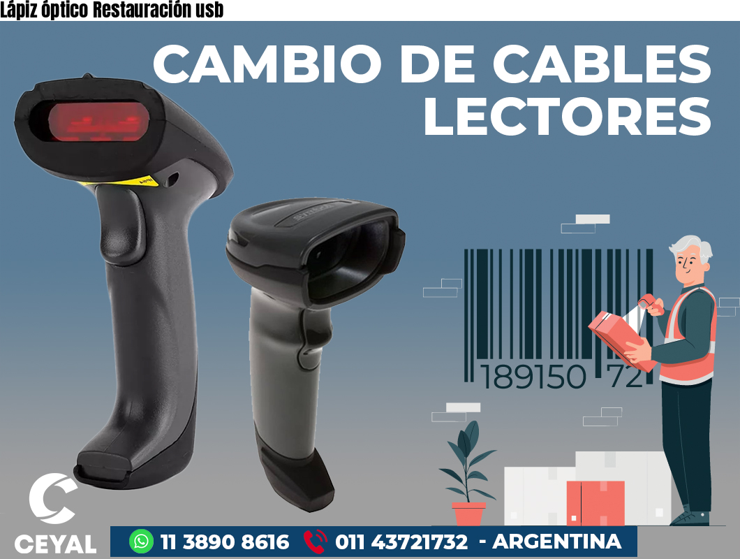 Lápiz óptico Restauración usb