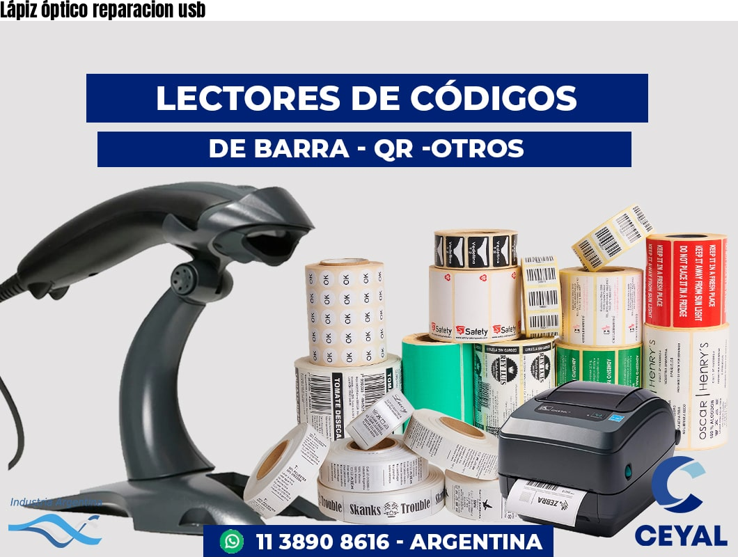 Lápiz óptico reparacion usb