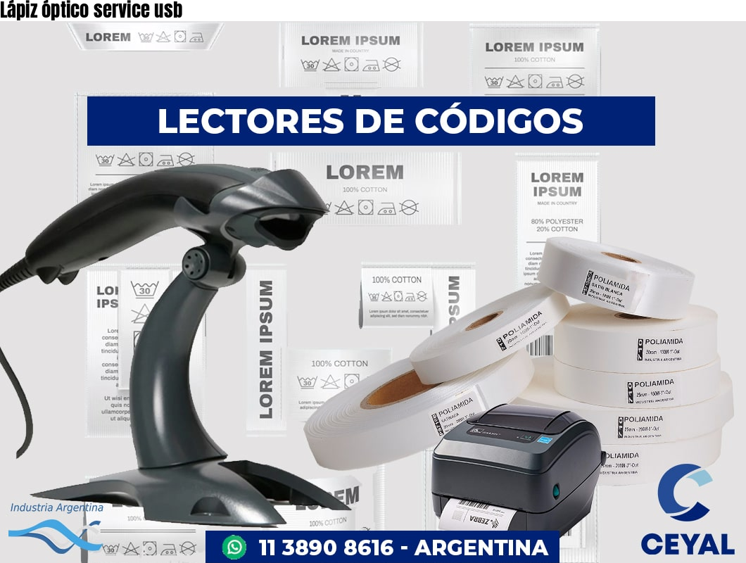 Lápiz óptico service usb