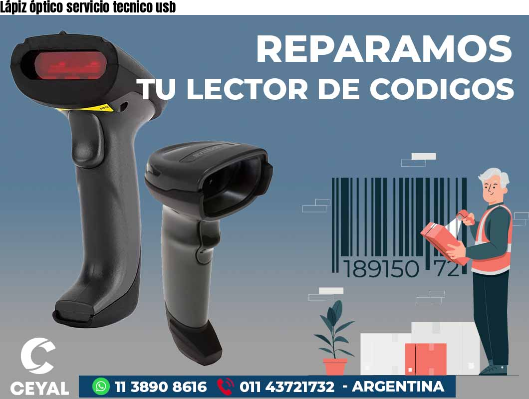 Lápiz óptico servicio tecnico usb