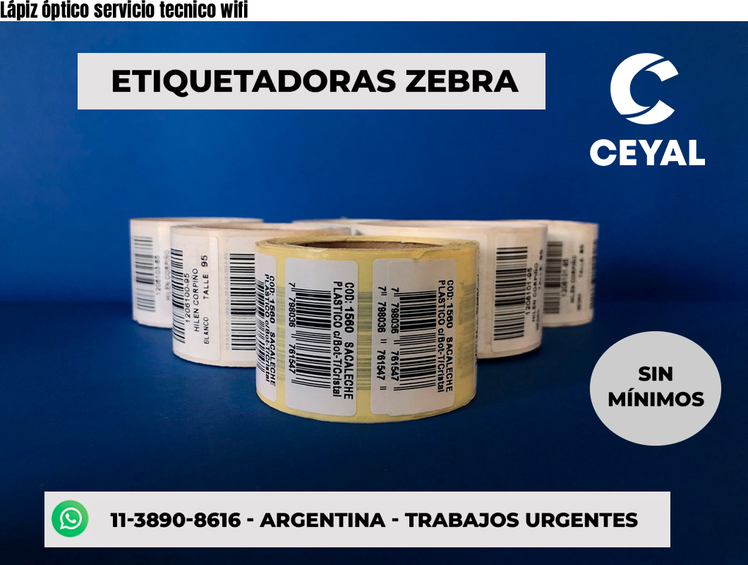 Lápiz óptico servicio tecnico wifi