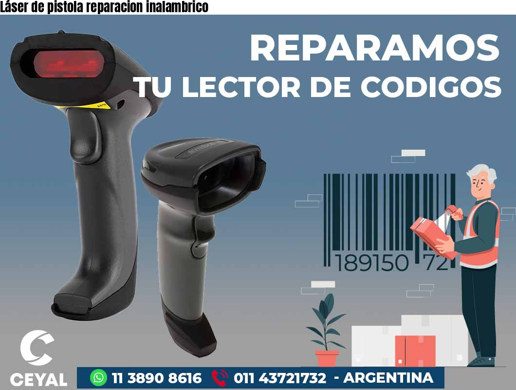 Láser de pistola reparacion inalambrico