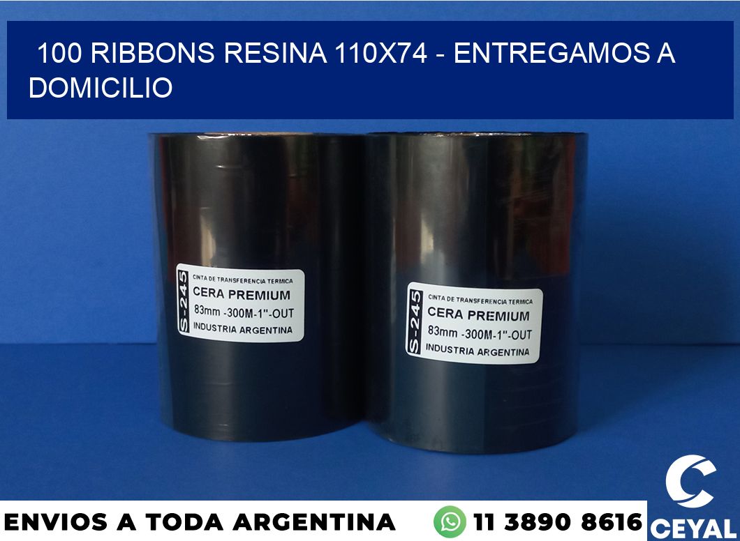 100 Ribbons resina 110×74 – entregamos a domicilio