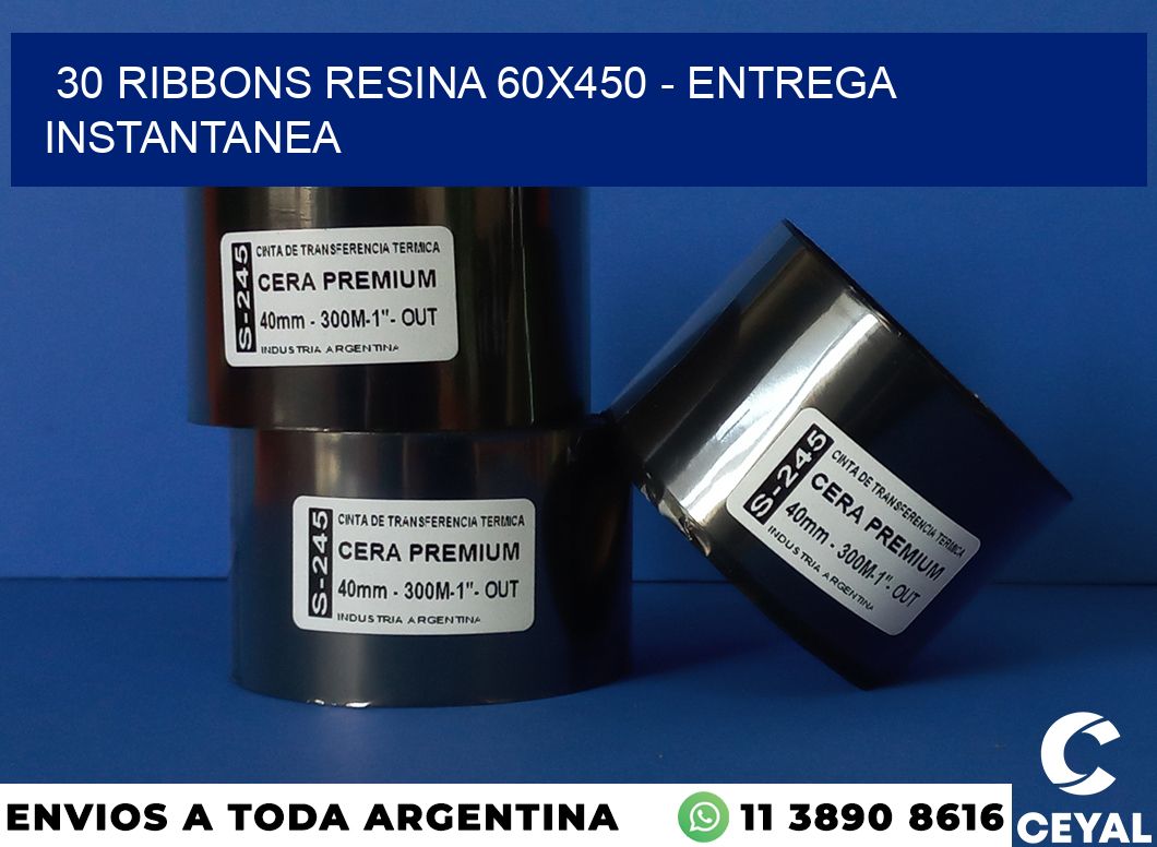 30 Ribbons resina 60×450 – entrega instantanea