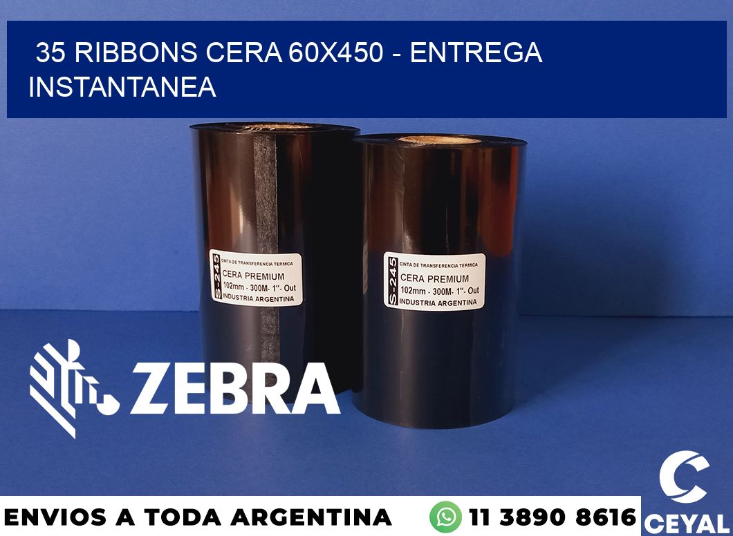 35 Ribbons cera 60x450 - entrega instantanea