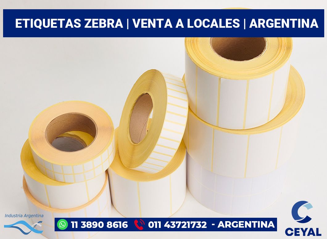 Etiquetas Zebra | Venta a locales | Argentina