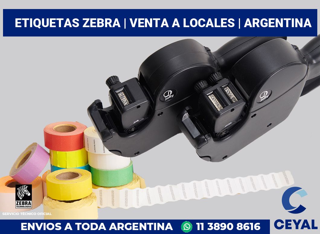 Etiquetas Zebra | Venta a locales | Argentina