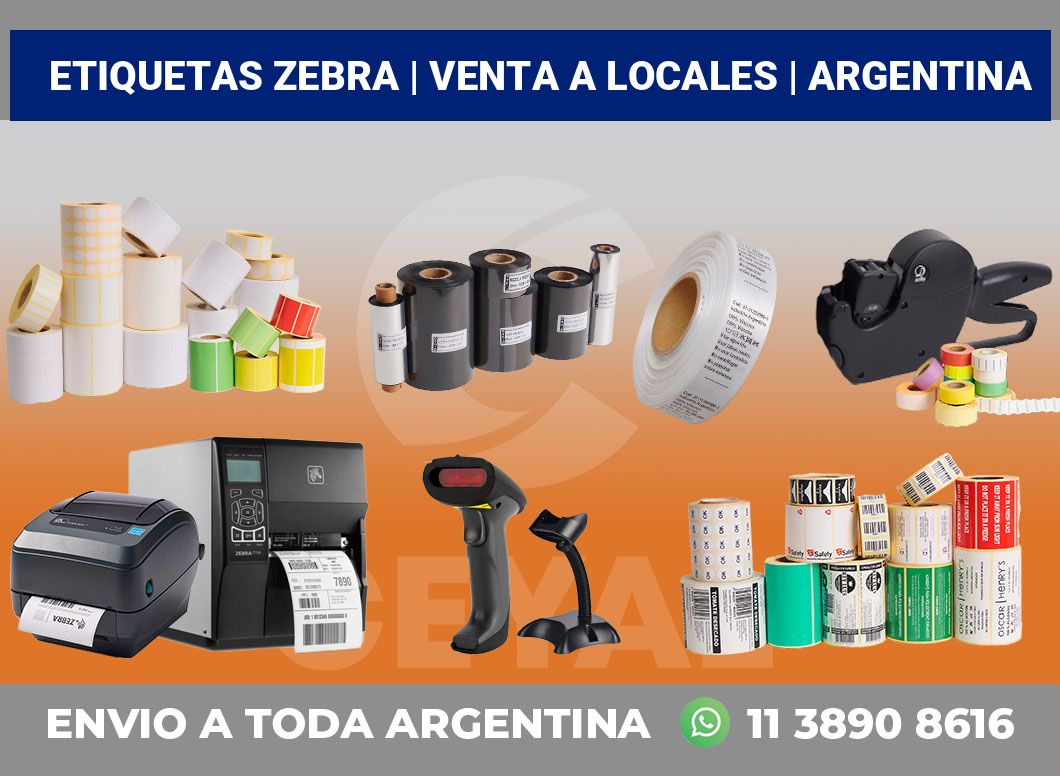 Etiquetas Zebra | Venta a locales | Argentina