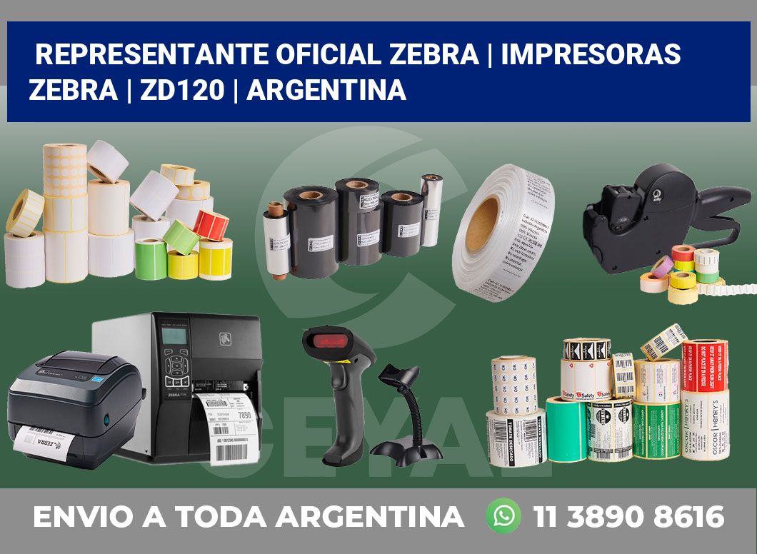 Representante oficial Zebra | Impresoras Zebra | ZD120 | Argentina