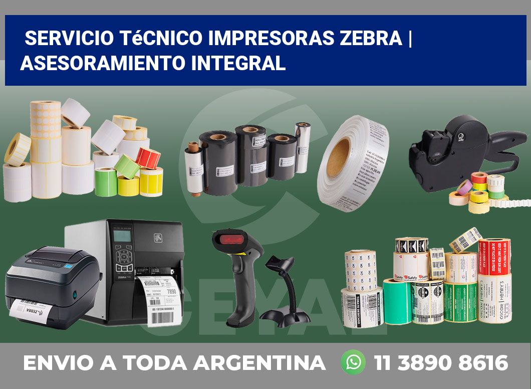 Servicio técnico impresoras Zebra | Asesoramiento integral