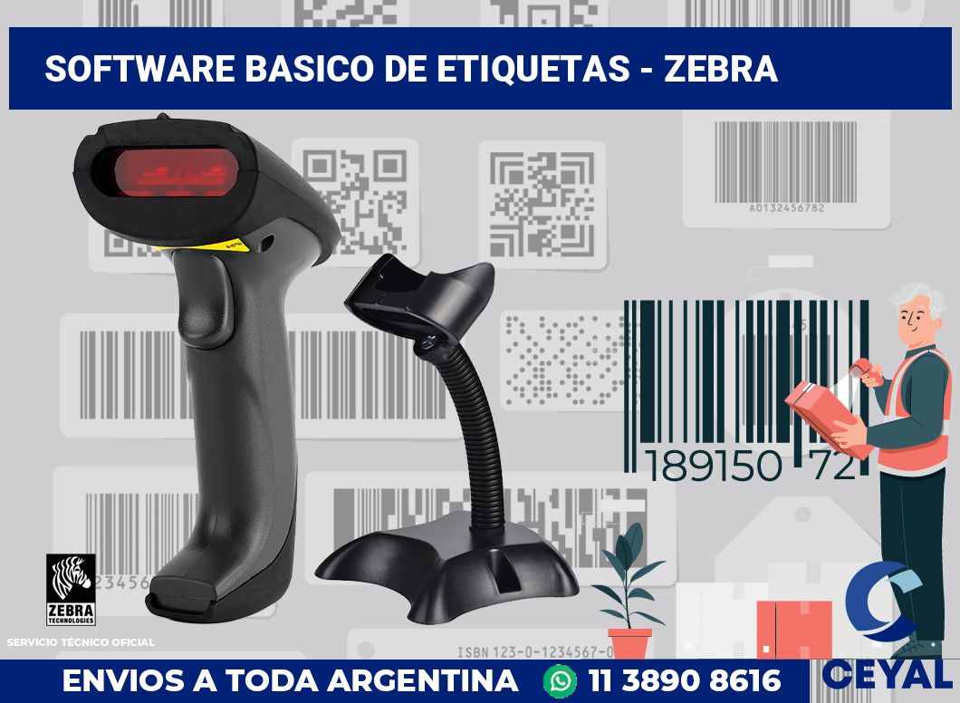 Software basico de etiquetas - Zebra