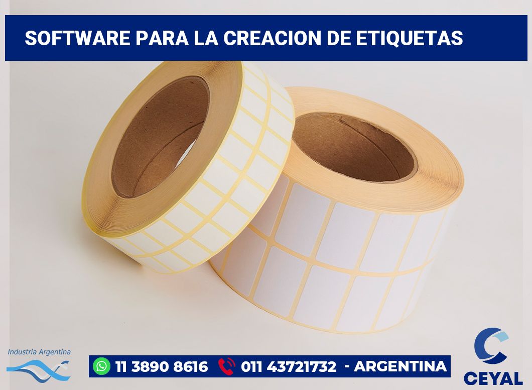 Software para la creacion de etiquetas