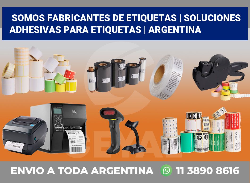 Somos fabricantes de etiquetas | Soluciones adhesivas para etiquetas | Argentina