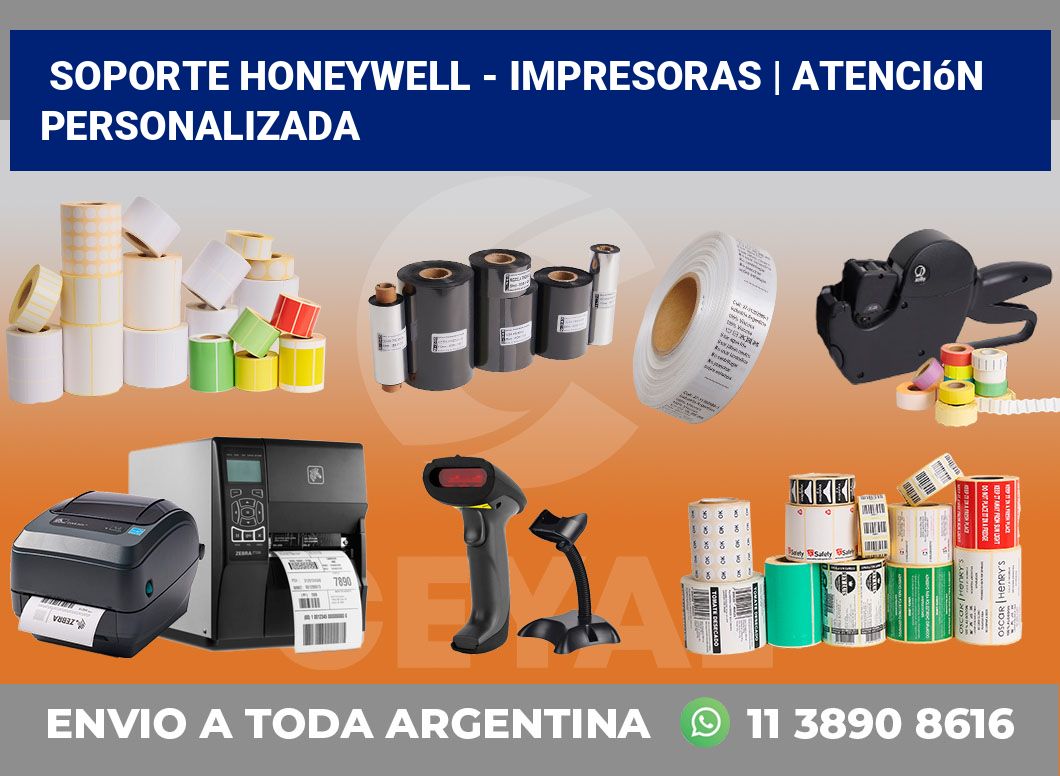 Soporte Honeywell – impresoras | Atención personalizada