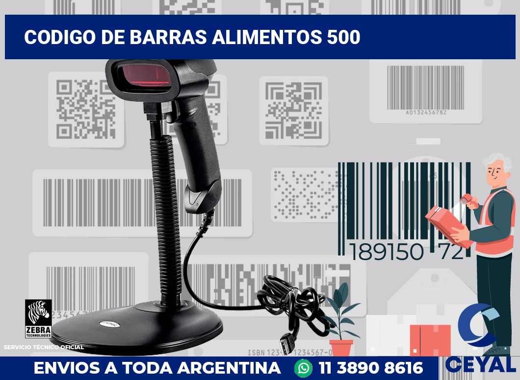 codigo de barras alimentos 500