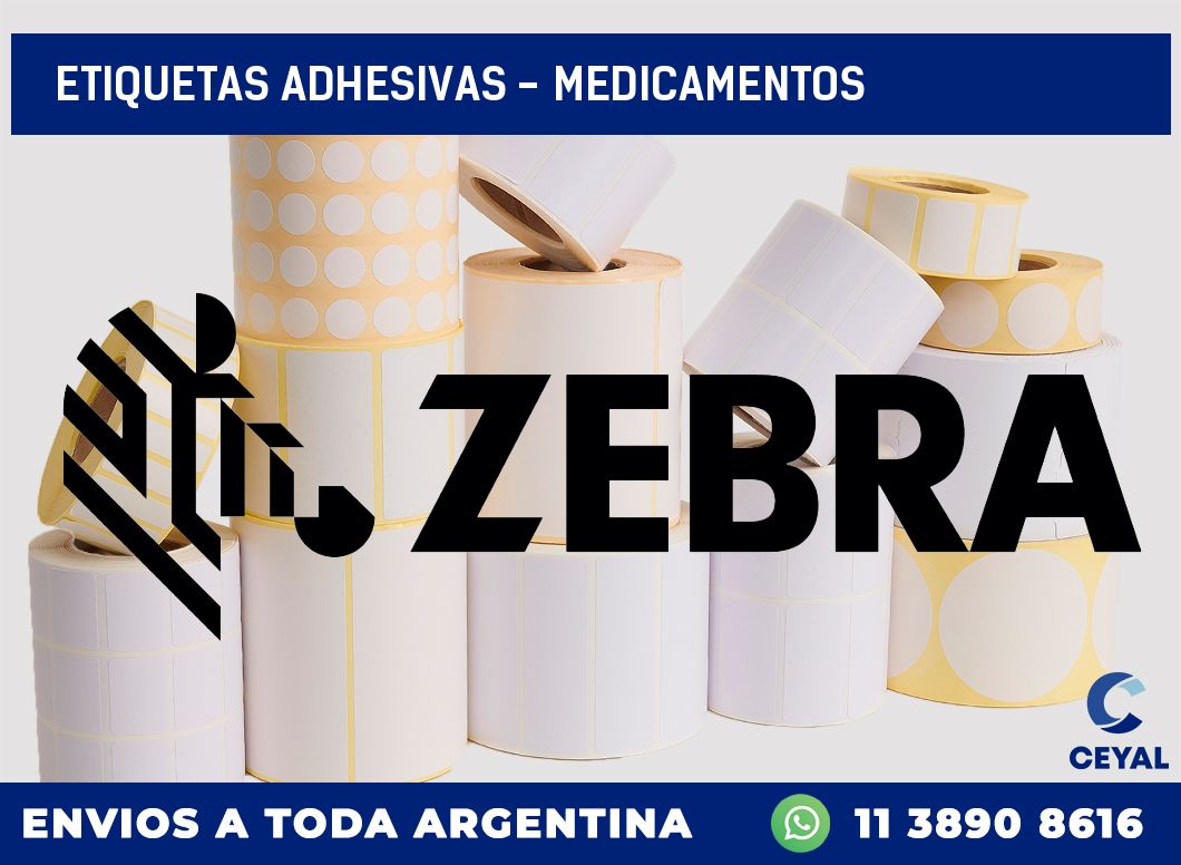 etiquetas adhesivas – Medicamentos