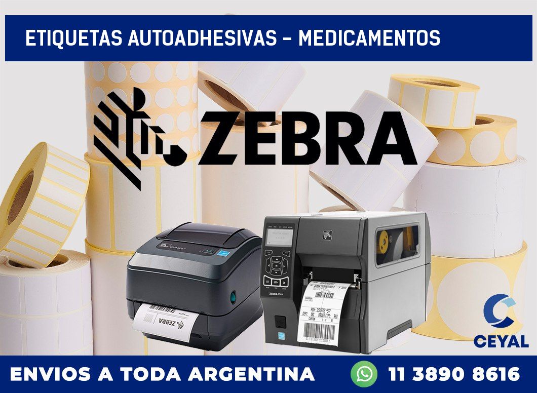 etiquetas autoadhesivas – Medicamentos