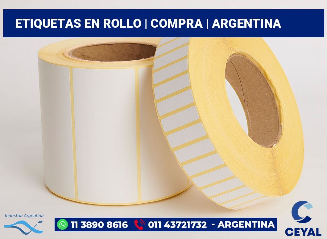 etiquetas en rollo | Compra | Argentina