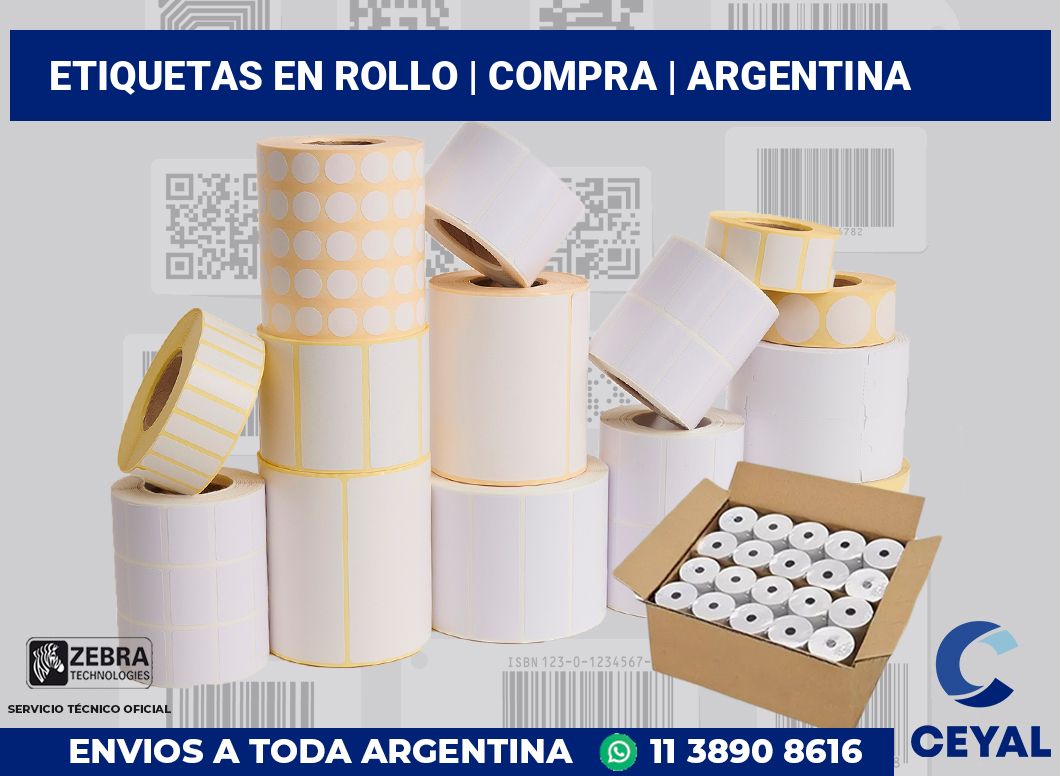 etiquetas en rollo | Compra | Argentina