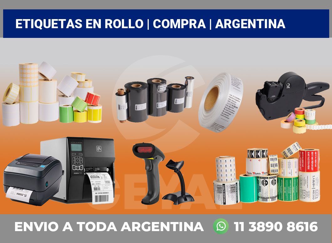 etiquetas en rollo | Compra | Argentina