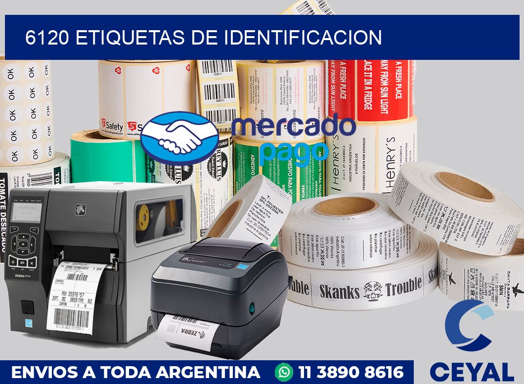 6120 Etiquetas de identificacion
