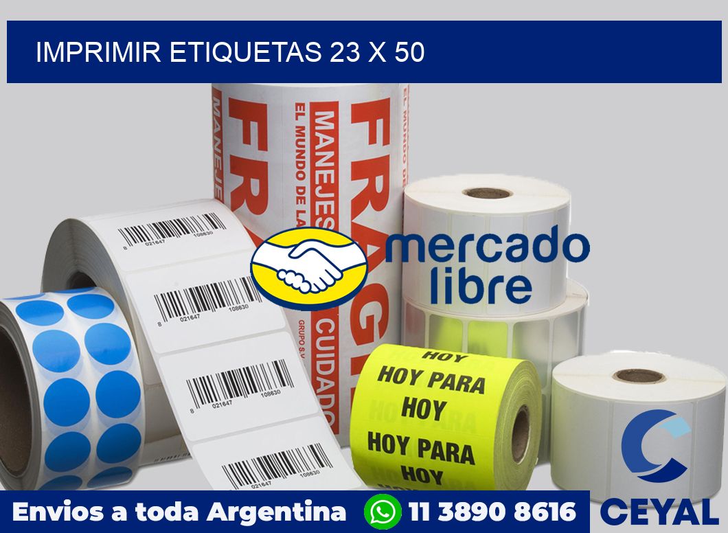 imprimir etiquetas 23 x 50