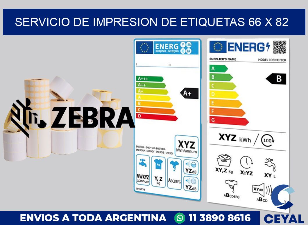 servicio de impresion de etiquetas 66 x 82