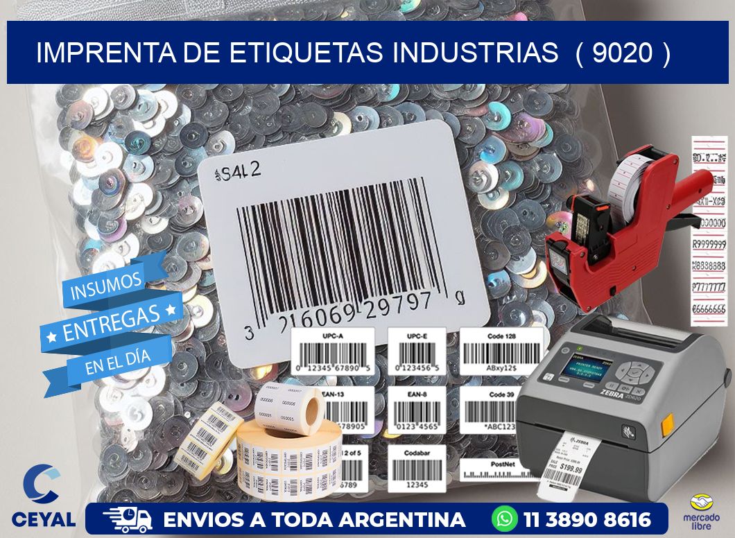 imprenta de etiquetas industrias  ( 9020 )