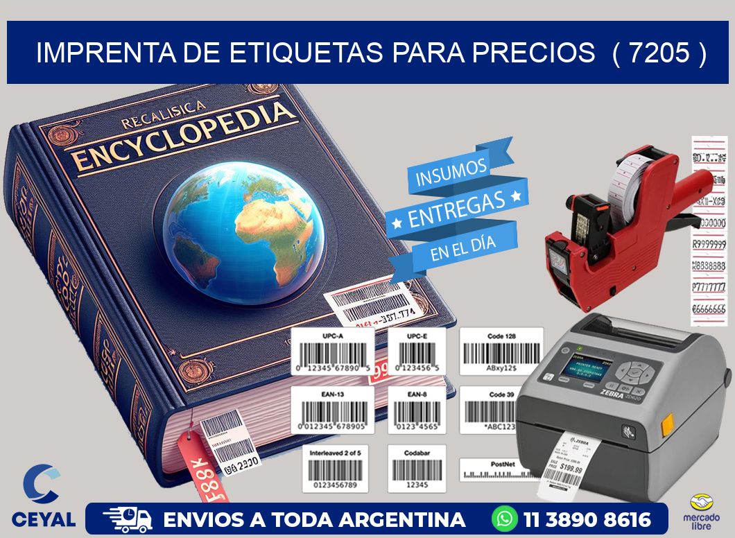 imprenta de etiquetas para precios  ( 7205 )