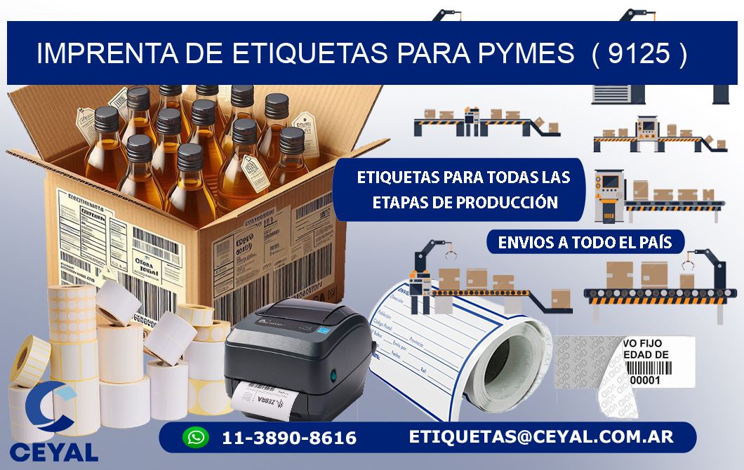 imprenta de etiquetas para pymes  ( 9125 )