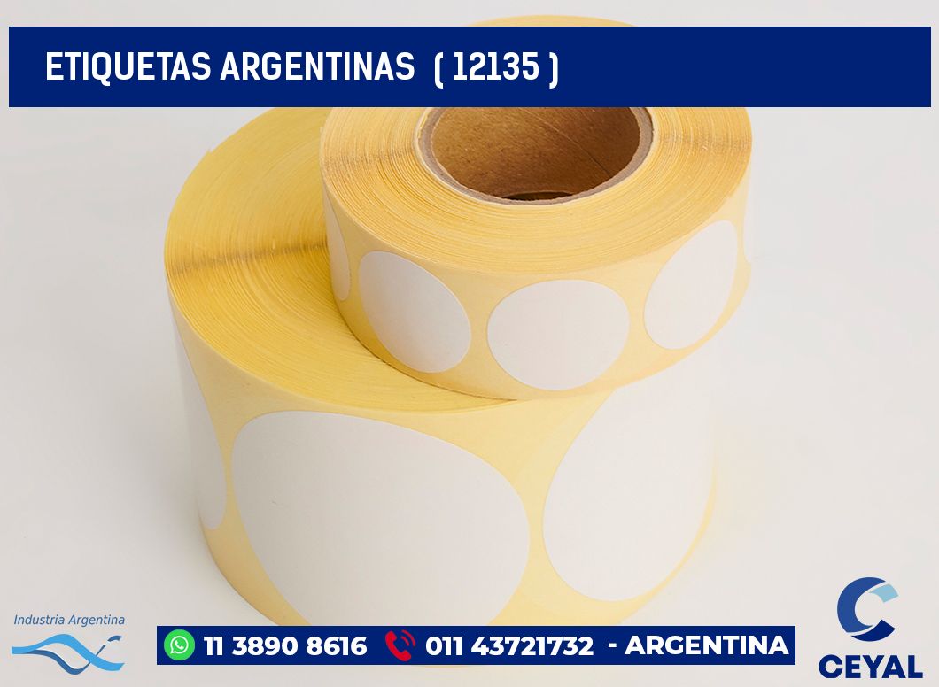 ETIQUETAS ARGENTINAS  ( 12135 )