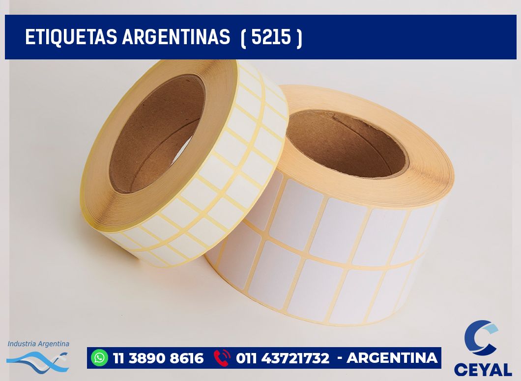 ETIQUETAS ARGENTINAS  ( 5215 )