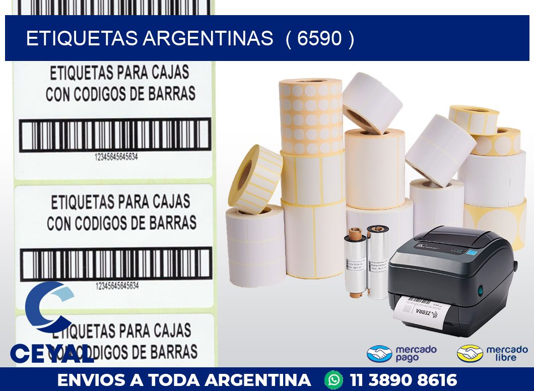 ETIQUETAS ARGENTINAS  ( 6590 )