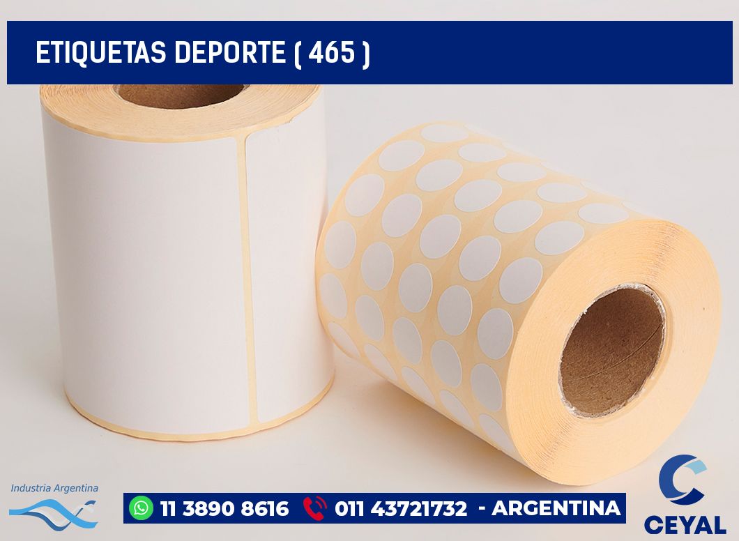 ETIQUETAS DEPORTE ( 465 )