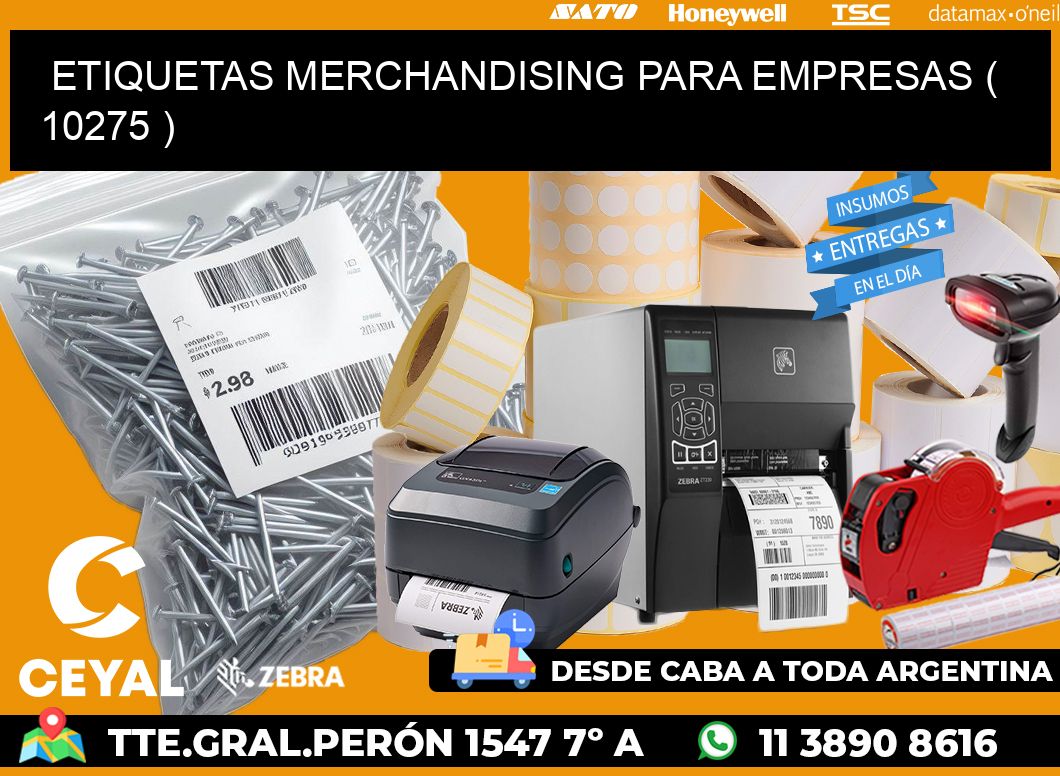 ETIQUETAS MERCHANDISING PARA EMPRESAS ( 10275 )