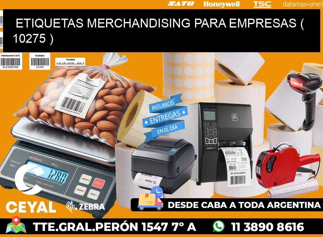 ETIQUETAS MERCHANDISING PARA EMPRESAS ( 10275 )