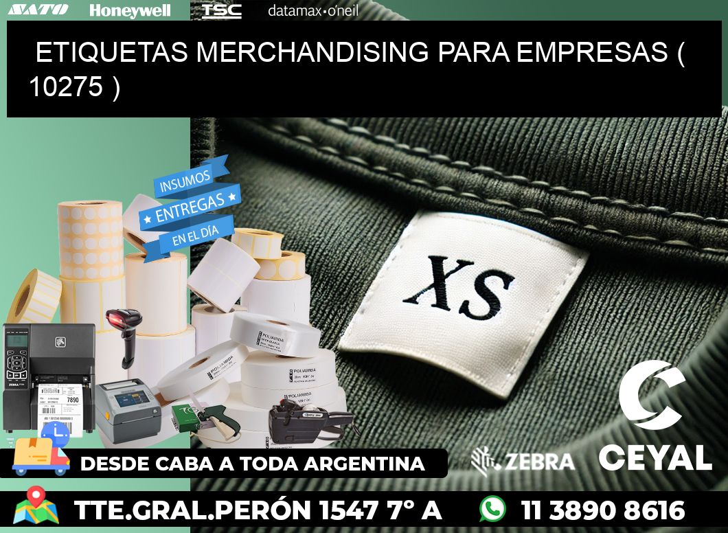 ETIQUETAS MERCHANDISING PARA EMPRESAS ( 10275 )