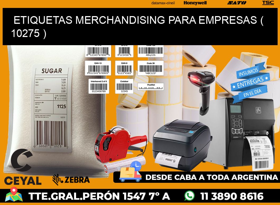 ETIQUETAS MERCHANDISING PARA EMPRESAS ( 10275 )