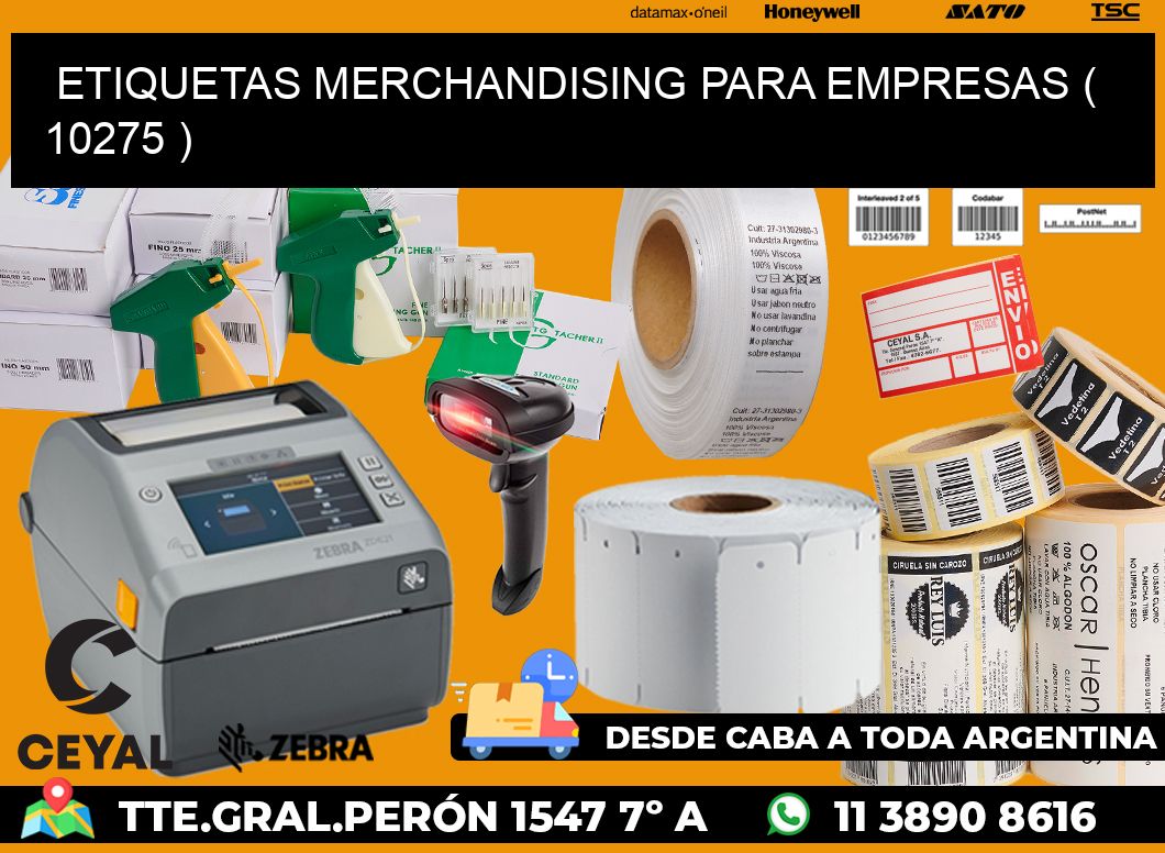 ETIQUETAS MERCHANDISING PARA EMPRESAS ( 10275 )