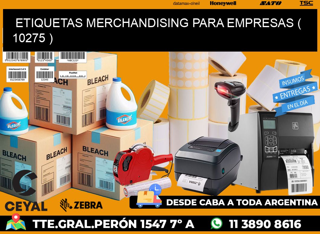 ETIQUETAS MERCHANDISING PARA EMPRESAS ( 10275 )