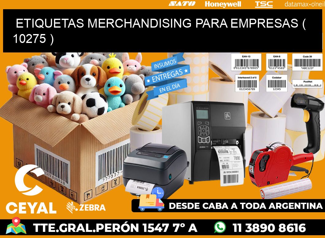 ETIQUETAS MERCHANDISING PARA EMPRESAS ( 10275 )