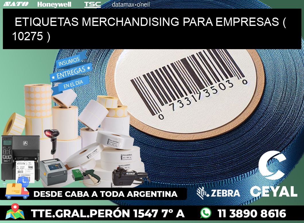 ETIQUETAS MERCHANDISING PARA EMPRESAS ( 10275 )