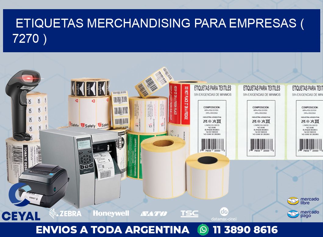 ETIQUETAS MERCHANDISING PARA EMPRESAS ( 7270 )